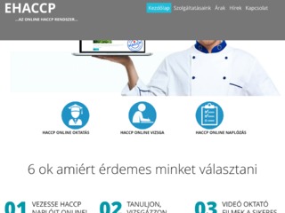 eHACCP, az elsÅ Magyar HACCP online rendszer!