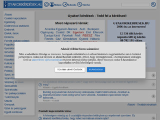 Gyakorikérdések vagyis GYIK